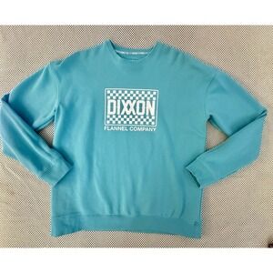 Dixxon Flannel Company Crew Neck Sweatshirt 2X Blue XXL Ground Up Custom Fleece